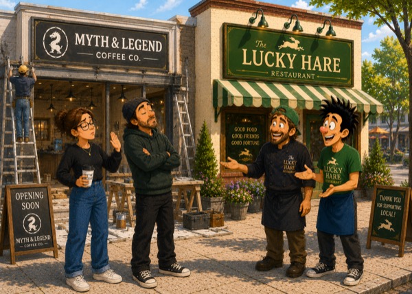 Lucky Hare & Night Train Pizza tried to talk to Myth & Legend about this problem, but they were rebuffed.