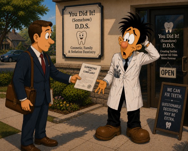 After 4 months of being ignored by Black Crow Ventures and Myth & Legend, Lucky Hare & Night Train Pizza filed a complaint asking the court to make Black Crow Ventures honor their lease.